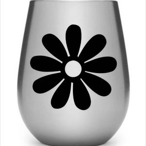 Flower vinyl decal any color